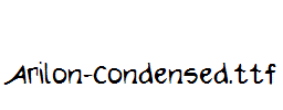 Arilon-Condensed.ttf