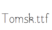 Tomsk.ttf