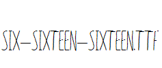 SIX-SIXTEEN-SIXTEEN.ttf