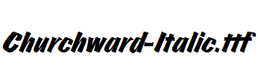 Churchward-Italic.ttf