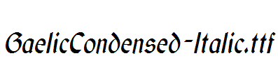 GaelicCondensed-Italic.ttf