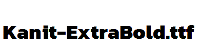 Kanit-ExtraBold.ttf