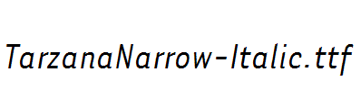 TarzanaNarrow-Italic.ttf