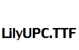 LilyUPC.ttf