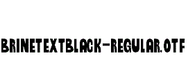 BrinetextBlack-Regular.otf