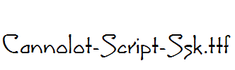 Cannolot-Script-Ssk.ttf