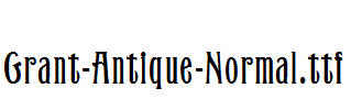 Grant-Antique-Normal.ttf