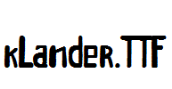 Klander.ttf