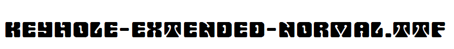 Keyhole-Extended-Normal.ttf