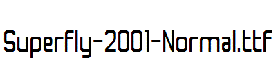 Superfly-2001-Normal.ttf