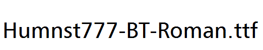 Humnst777-BT-Roman.ttf