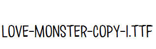 Love-Monster-copy-1.ttf