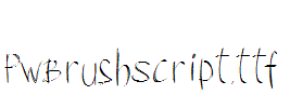 PWBrushScript.ttf