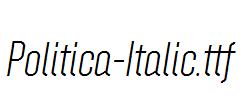 Politica-Italic.ttf