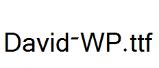 David-WP.ttf