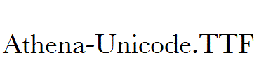 Athena-Unicode.ttf