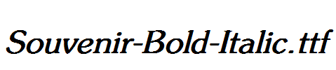 Souvenir-Bold-Italic.ttf