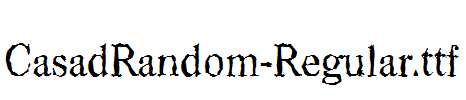 CasadRandom-Regular.ttf