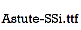 Astute-SSi.ttf