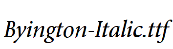 Byington-Italic.ttf