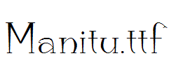 Manitu.ttf