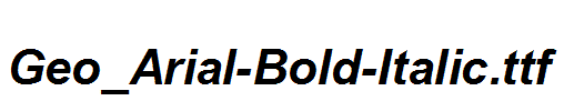 Geo_Arial-Bold-Italic.ttf