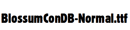 BlossumConDB-Normal.ttf