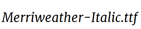 Merriweather-Italic.ttf