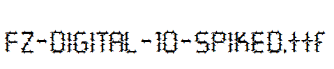 FZ-DIGITAL-10-SPIKED.ttf