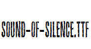 Sound-of-silence.ttf