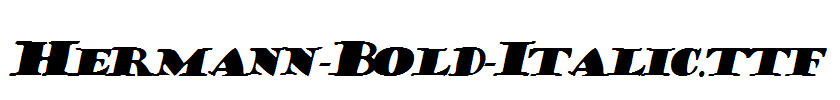 Hermann-Bold-Italic.ttf