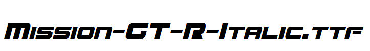 Mission-GT-R-Italic.ttf