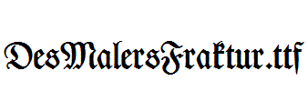 DesMalersFraktur.ttf