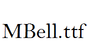 MBell.ttf