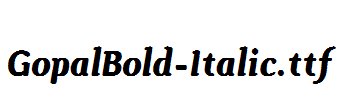 GopalBold-Italic.ttf