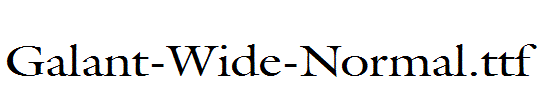 Galant-Wide-Normal.ttf