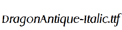 DragonAntique-Italic.ttf