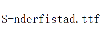 S-nderfistad.ttf