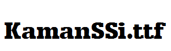 KamanSSi.ttf