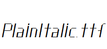 PlainItalic.ttf