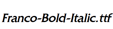 Franco-Bold-Italic.ttf