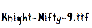 Knight-Nifty-9.ttf