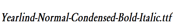 Yearlind-Normal-Condensed-Bold-Italic.ttf