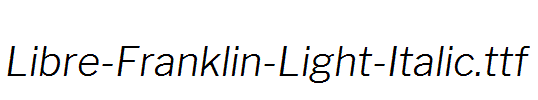 Libre-Franklin-Light-Italic.ttf