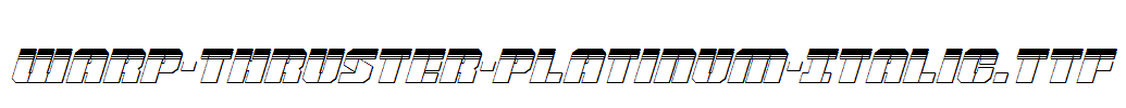 Warp-Thruster-Platinum-Italic.ttf