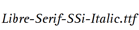 Libre-Serif-SSi-Italic.ttf