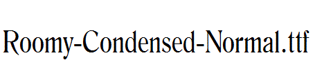 Roomy-Condensed-Normal.ttf