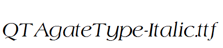 QTAgateType-Italic.ttf