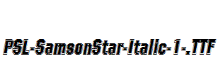 PSL-SamsonStar-Italic-1-.ttf