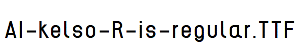 AI-kelso-R-is-regular.ttf